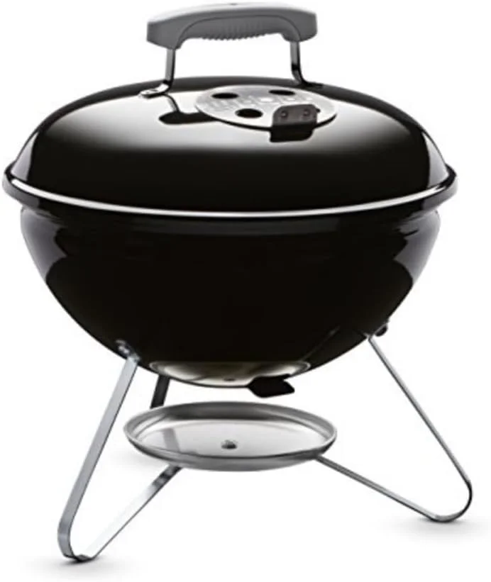Smokey Joe 14 Charcoal Grill, Portable Compact Charcoal BBQ Kettle with Tuck?N?Carry? Lid Lock & Durable - Image 2