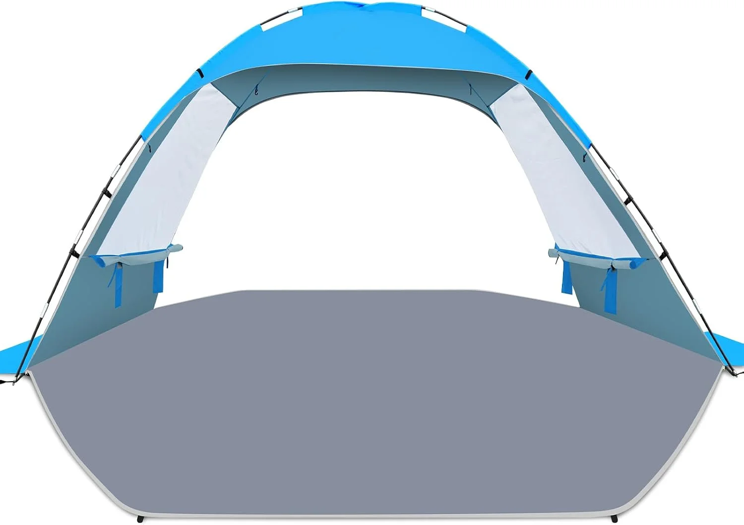Beach Tent Sun Shelter for 3/4/6/8/10 Person with UPF 50?? UV Protection, Lightweight & Easy Setup Beach Shade - Image 18