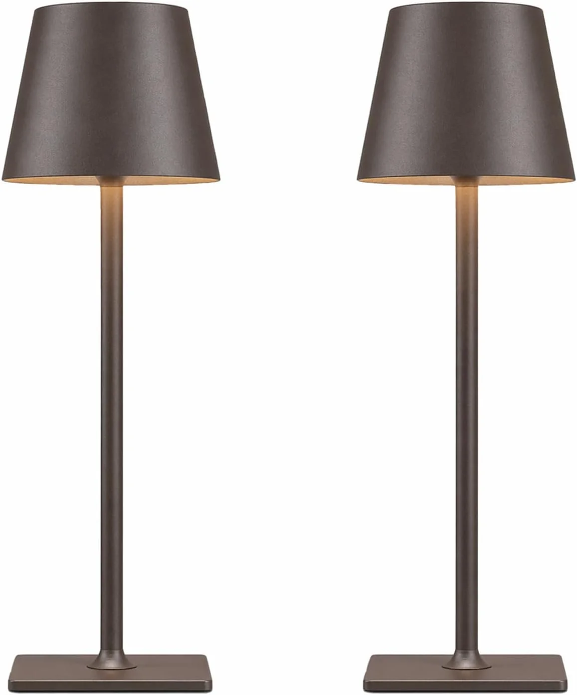 4 Pack Gold Rechargeable Led Cordless Table Lamps