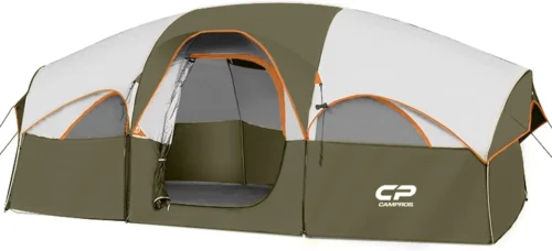 Alternative view of Nook CP Tent 8 Person Camping Tents, Weather Resistant Family Tent, 5 Large Mesh Windows