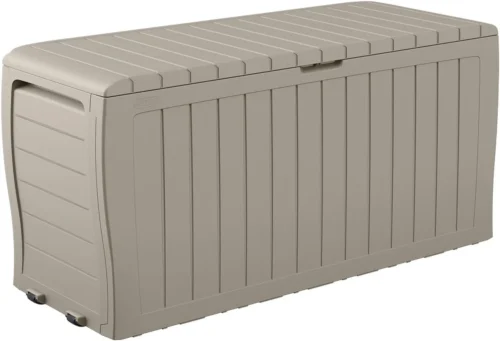 Alternative view of Marvel Plus 71 Gallon Resin Deck Box-Organization and Storage for Patio Storage Box Outdoor Cushions