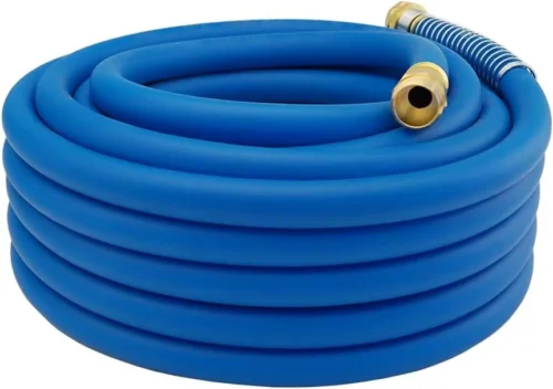 50FT 5/8 Heavy Duty Rubber Garden Hose, 300psi Working, 1000psi Burst