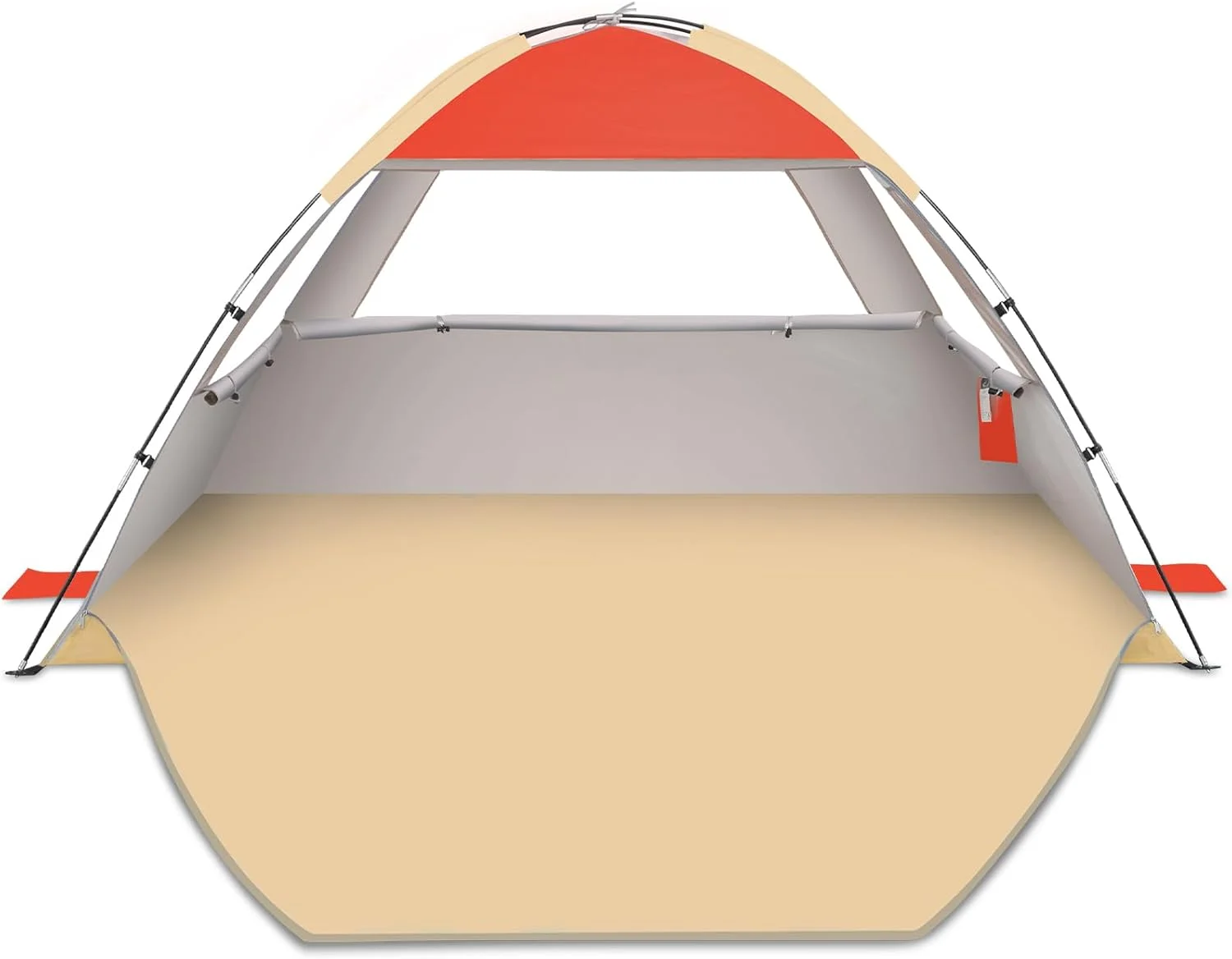 Beach Tent Sun Shelter for 3/4/6/8/10 Person with UPF 50?? UV Protection, Lightweight & Easy Setup Beach Shade - Image 19