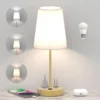 Bedroom Table Lamp, Dimmable