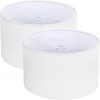 Drum Lamp Shades Set of 2 16 Top x 16 Bottom x 10 High