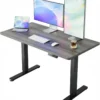 32 Small Electric Standing Desk Adjustable Height, 4 Memory Height Settings