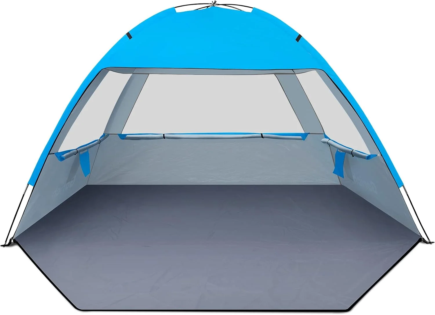 Beach Tent Sun Shelter for 3/4/6/8/10 Person with UPF 50?? UV Protection, Lightweight & Easy Setup Beach Shade - Image 12
