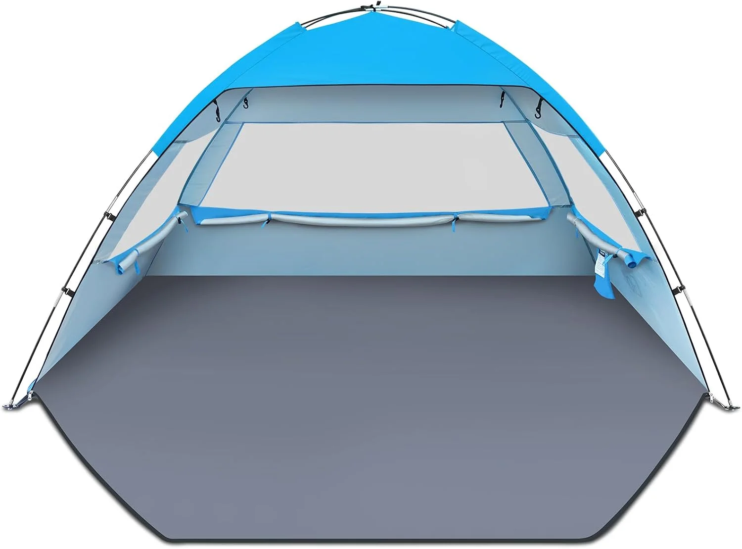 Beach Tent Sun Shelter for 3/4/6/8/10 Person with UPF 50?? UV Protection, Lightweight & Easy Setup Beach Shade - Image 15