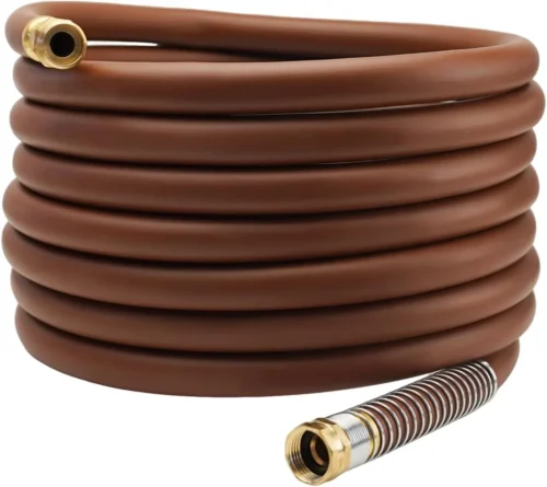 Alternative view of 50FT 5/8 Heavy Duty Rubber Garden Hose, 300psi Working, 1000psi Burst