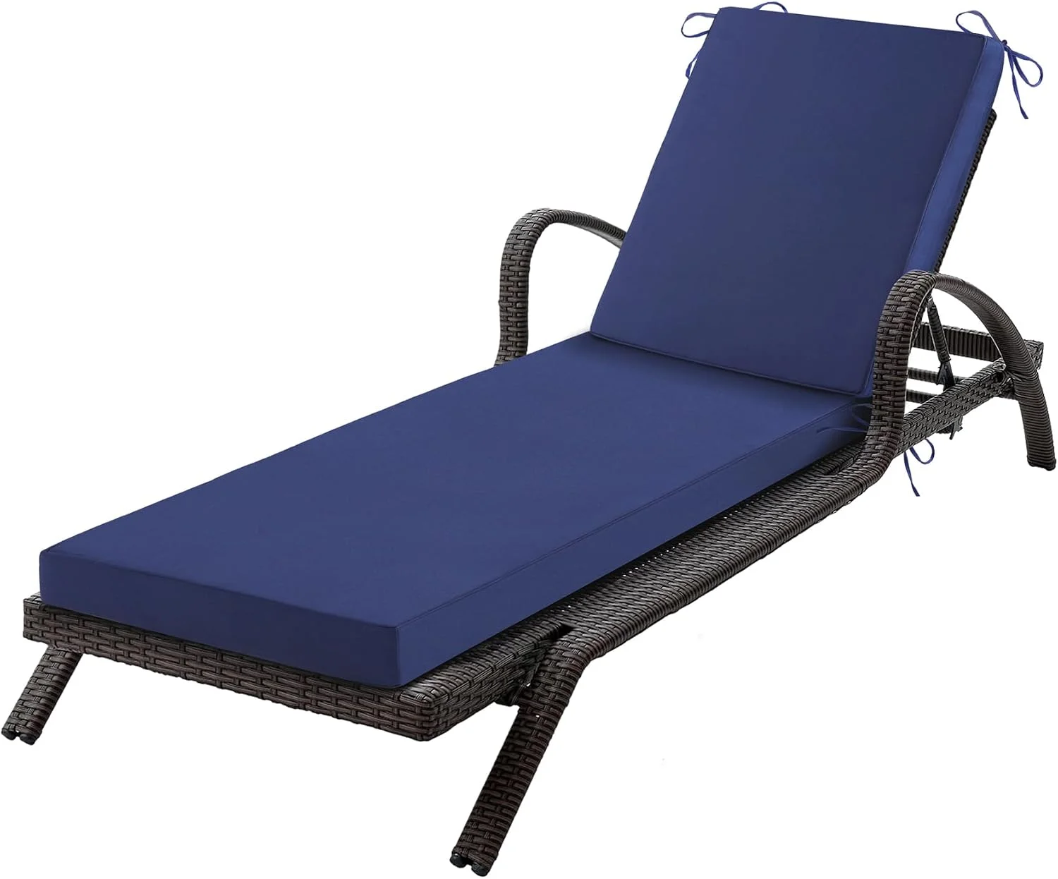 Chaise Lounge Cushions Outdoor, 72x 21x 3 Inch Waterproof & Fade-Resistant Lounge Chair Cushion