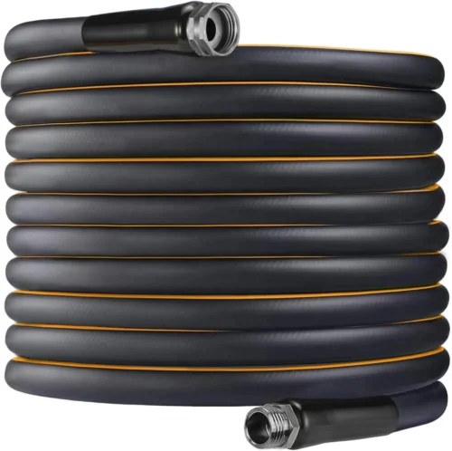 Alternative view of 200ft x 5/8 in Heavy Duty, Flexible and Lightweight Water Hose, Burst 600 psi, 3/4'' Solid Metal Fittings