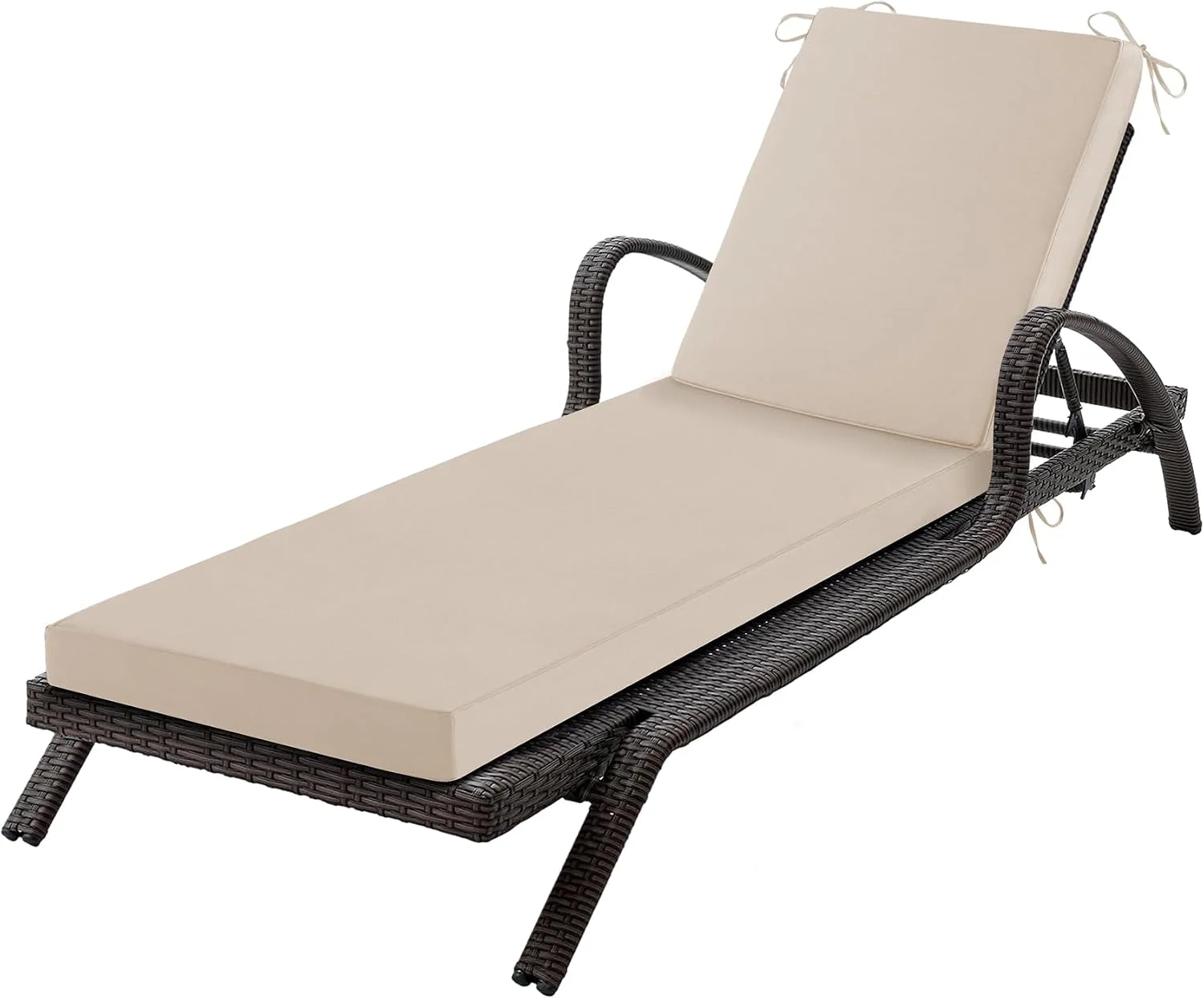 Chaise Lounge Cushions Outdoor, 72x 21x 3 Inch Waterproof & Fade-Resistant Lounge Chair Cushion - Image 4