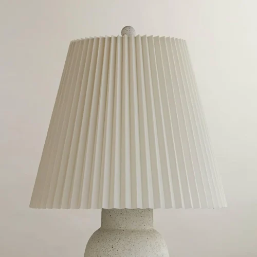 Alternative view of Top x 17 Bottom x 14 1/2 High x 14 3/4 Slant Lamp Shade (Pre-Assembled) Replacement Large Ivory White Bell Round