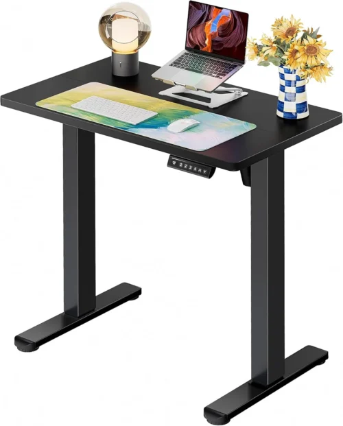 Alternative view of Height Adjustable Electric Standing Desk, 48 x 24 Inches Sit Stand up Desk