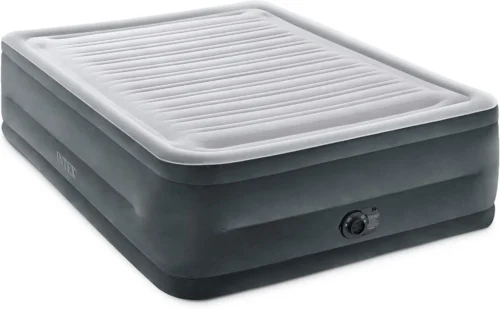 Alternative view of 64417ED 22in Queen Dura-Beam Comfort Plush High-Rise Inflatable Air Mattress with Built in Pump for Travel and