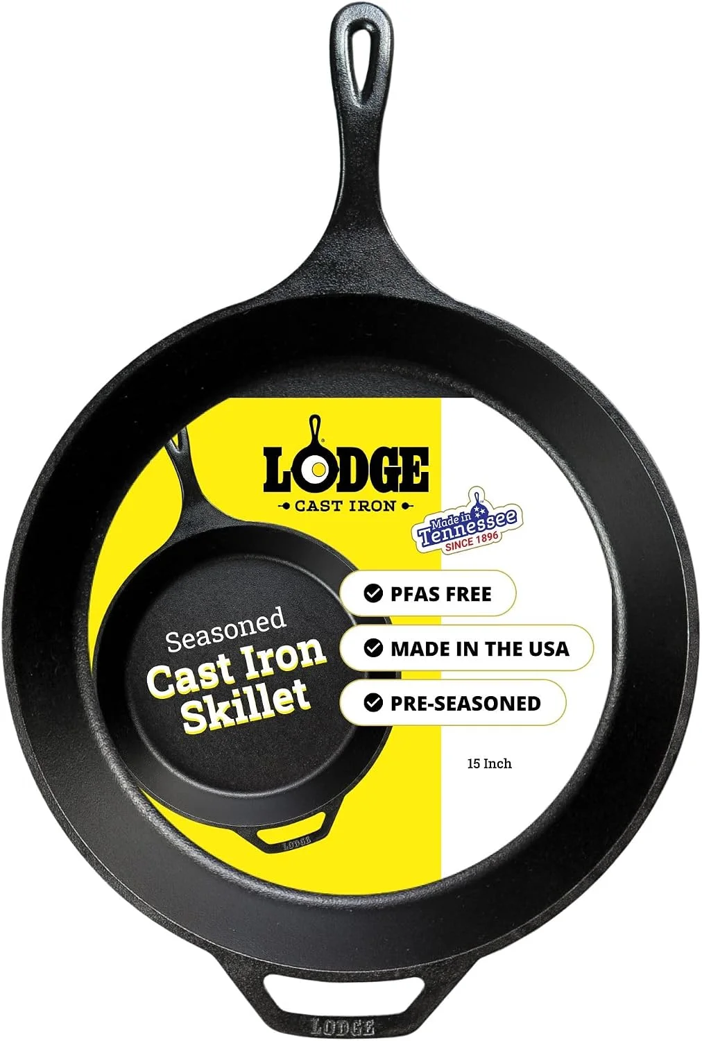 Nook Seasoned Cast Iron Skillet Set 8, 10.25 & 12 Inches - Image 7