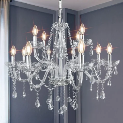 Chandeliers Classic Crystal Candle Chandelier Lighting