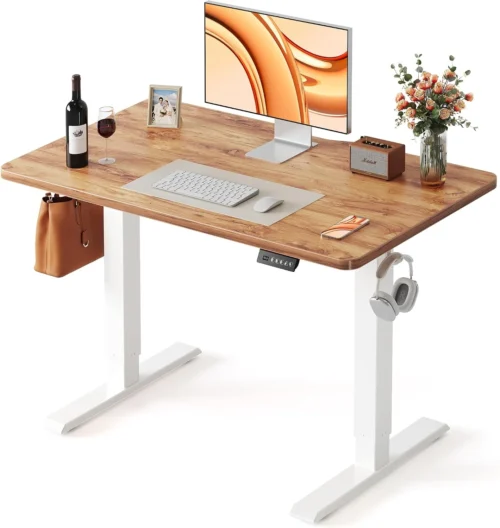 Alternative view of Standing Desk, 48 ?? 24 Inches Electric Height Adjustable