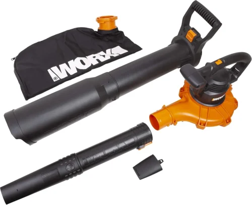 Trivac 3 in 1 Electric Leaf Blower for Lawn Care, Leaf Vacuum with 350 CFM & 210 MPH, WG509