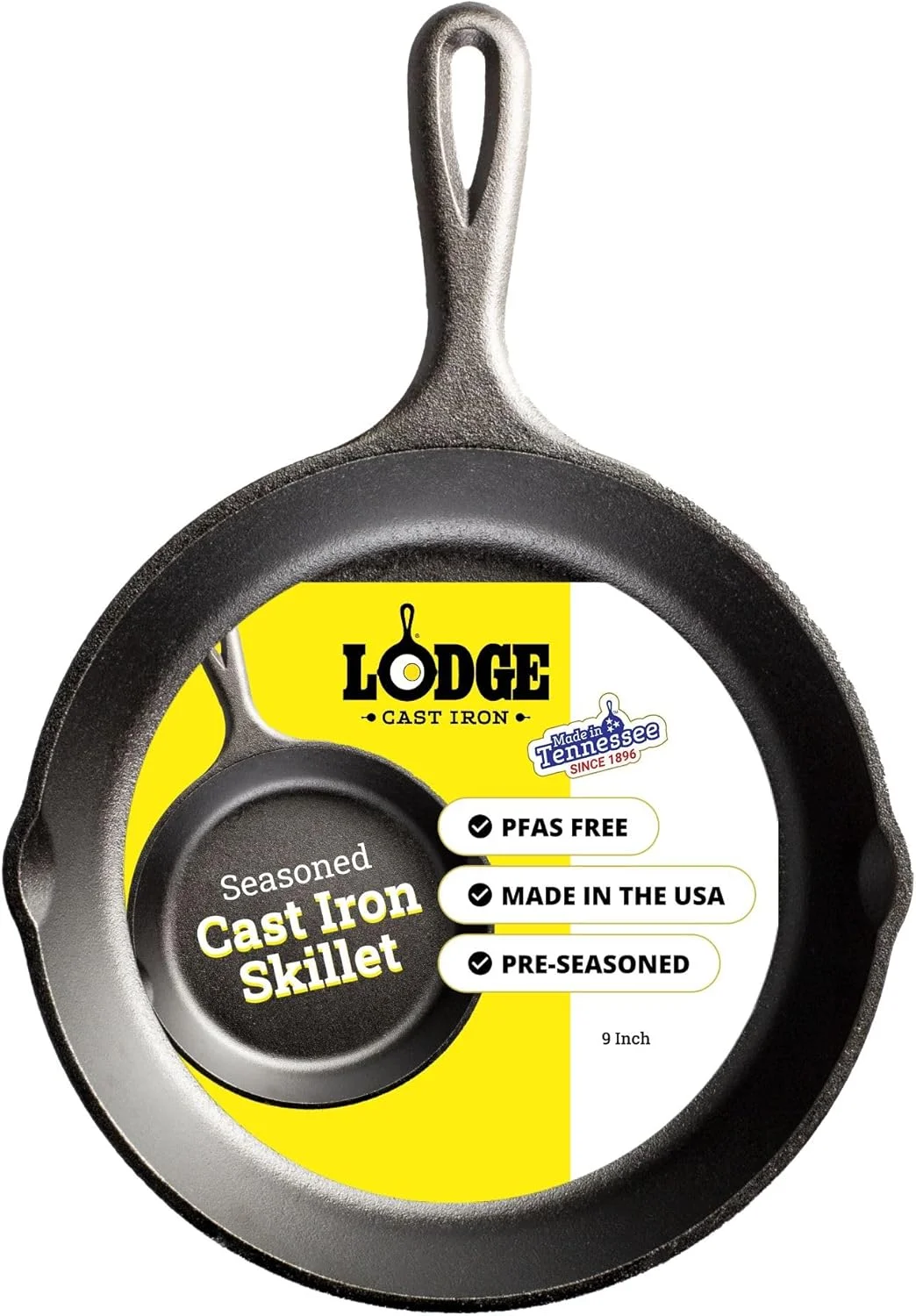 Nook Seasoned Cast Iron Skillet Set 8, 10.25 & 12 Inches - Image 9