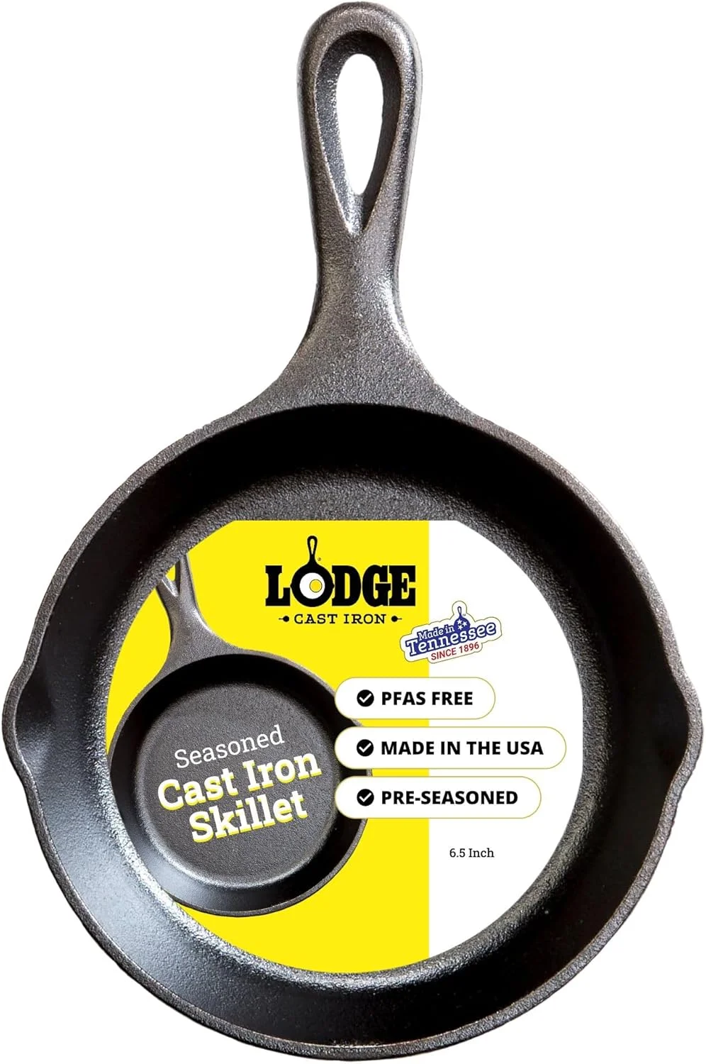 Nook Seasoned Cast Iron Skillet Set 8, 10.25 & 12 Inches - Image 13