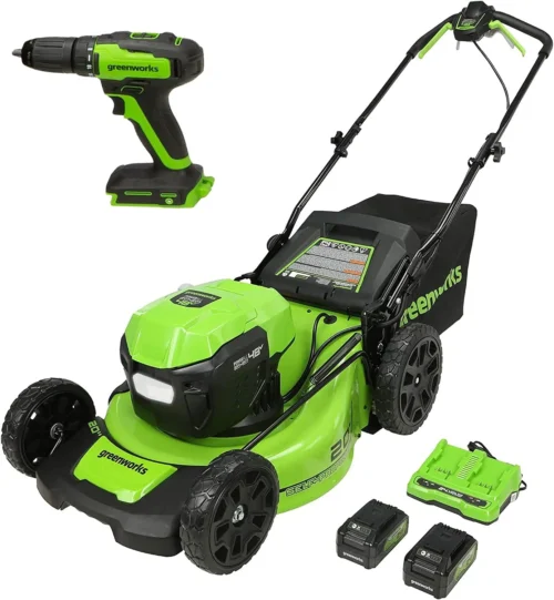 48V 20 in Mower/Blower/Trimmer Kit, (2) 4.0 Ah Battery Kit - For Home Projects
