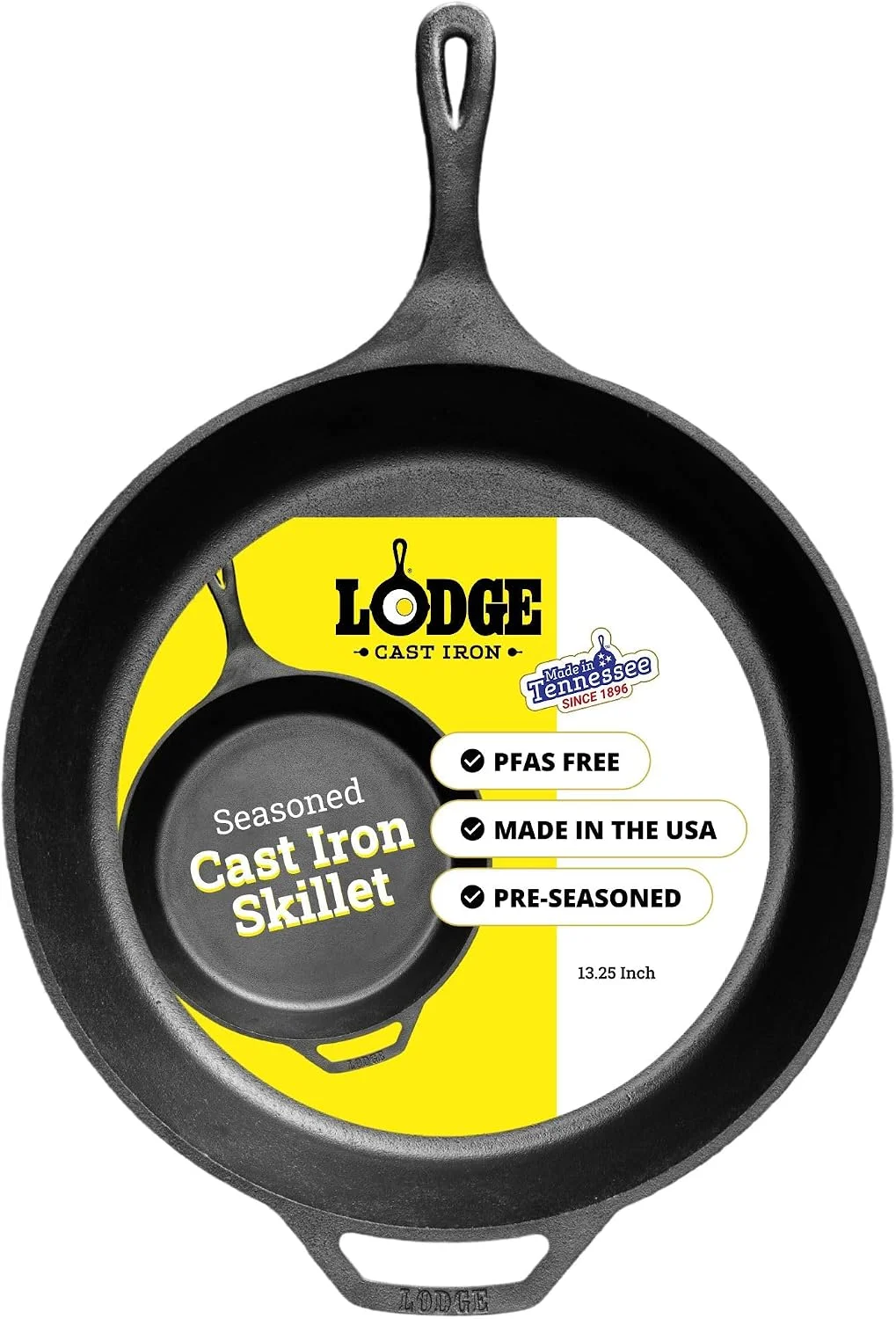 Nook Seasoned Cast Iron Skillet Set 8, 10.25 & 12 Inches - Image 5