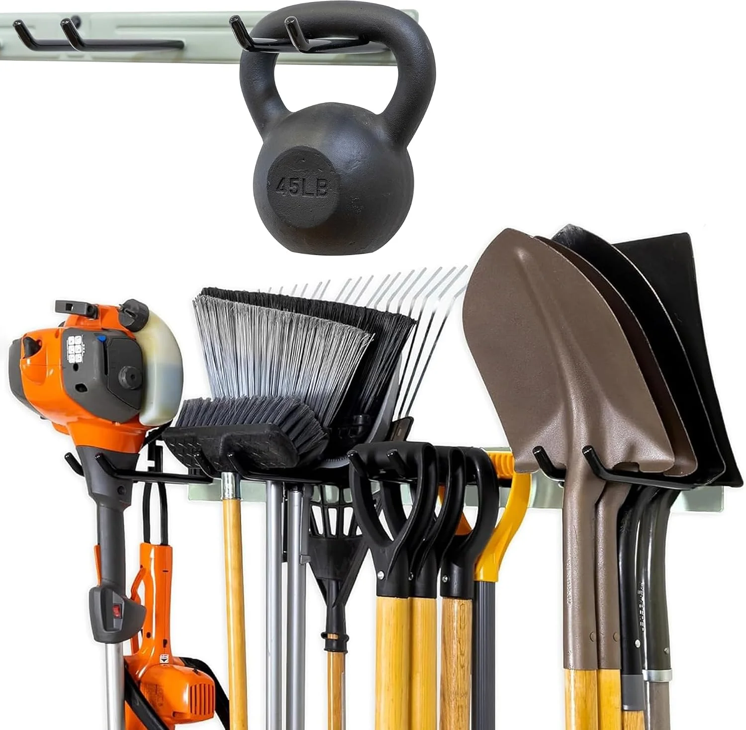 Garage Tool Organizer, 36 in, Holds 250 lb - For Garage Organization - Image 2