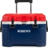 Trailmate 52Qt Wheeled Cooler, Insulated Hard Shell Ice Chest, Carbonite