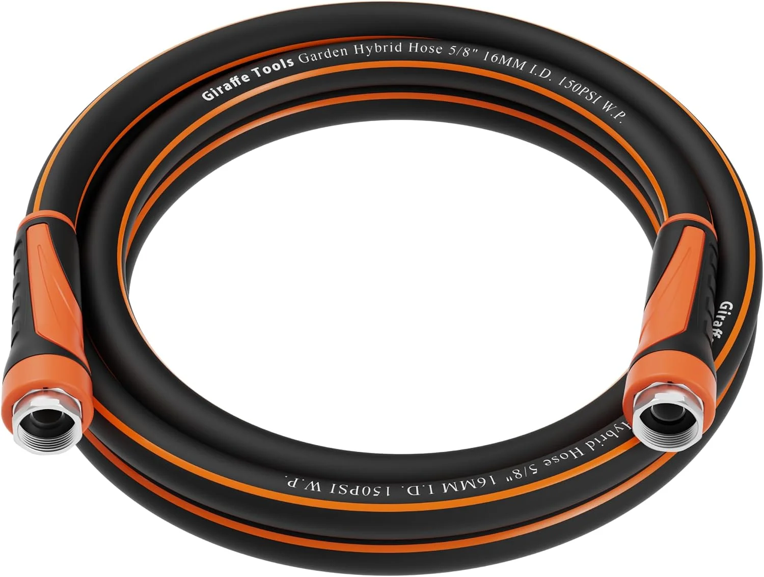 Tools Garden Hose 5/8, Water Hose Heavy Duty, 100ft Male to Female Fittings, Burst 600 PSI - Image 2