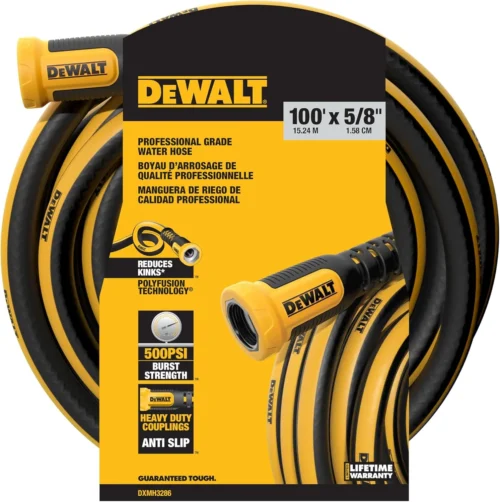 Alternative view of Professional Grade Heavy Duty Garden Hose 100 Feet x 5/8 Inch