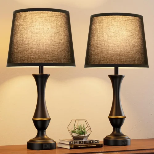 Alternative view of Touch Lamps for Nightstand, Dimmable, Bulb Included
