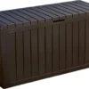 Marvel Plus 71 Gallon Resin Deck Box-Organization and Storage for Patio Storage Box Outdoor Cushions