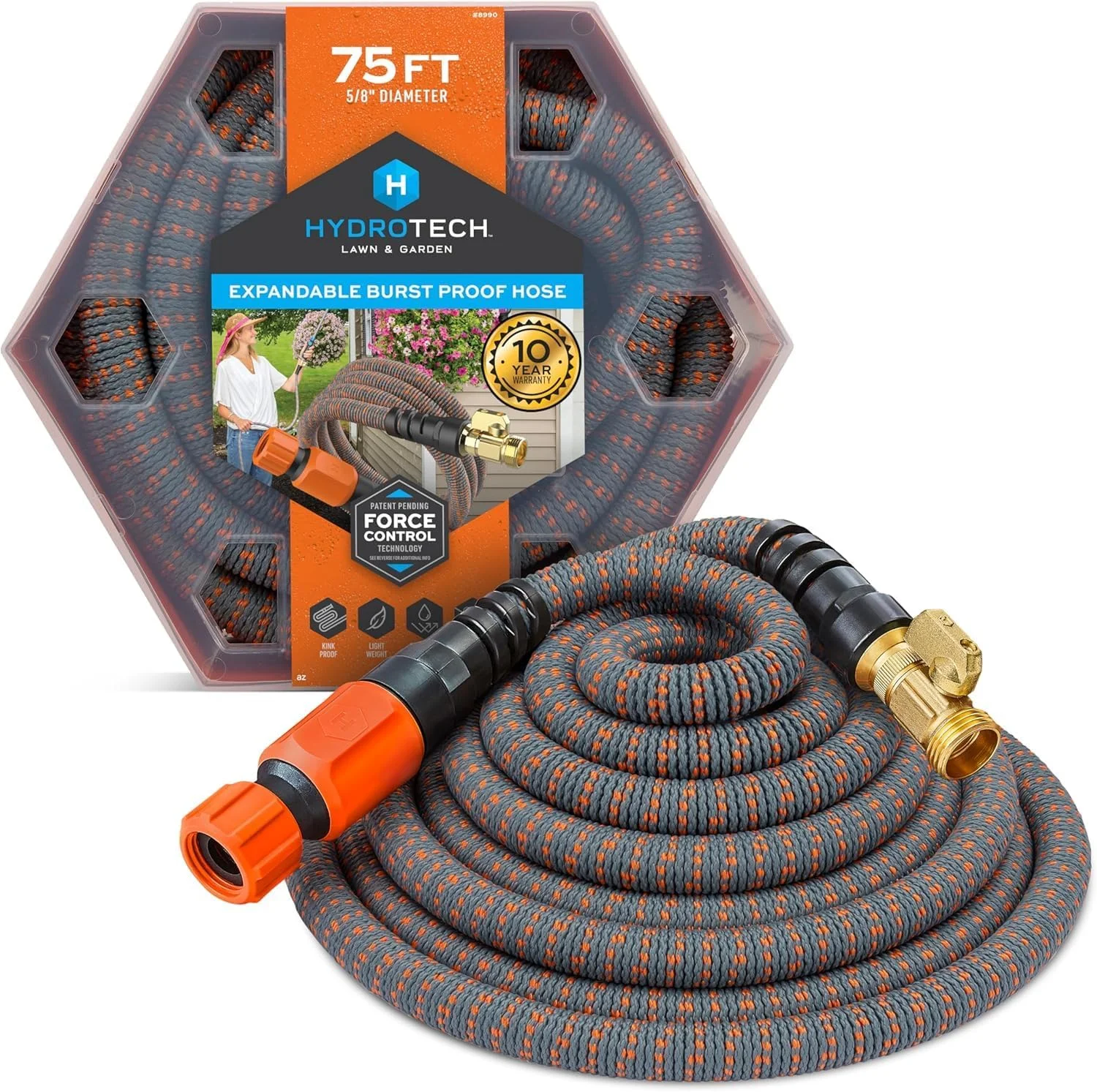 100 ft Expandable Burst-Proof Garden Hose, 5/8 in Diameter - Image 6