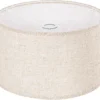 Large Drum Lamp Shade 16 Top x 16 Bottom x 10 High
