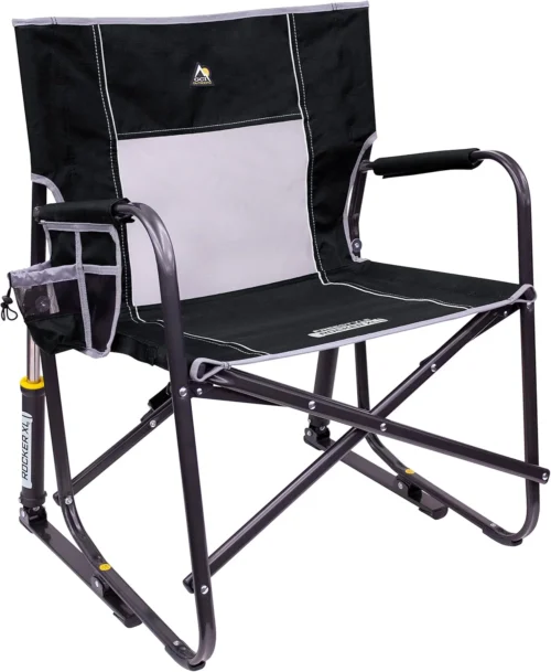 Alternative view of Outdoor Freestyle Rocker Camping Chair - Black