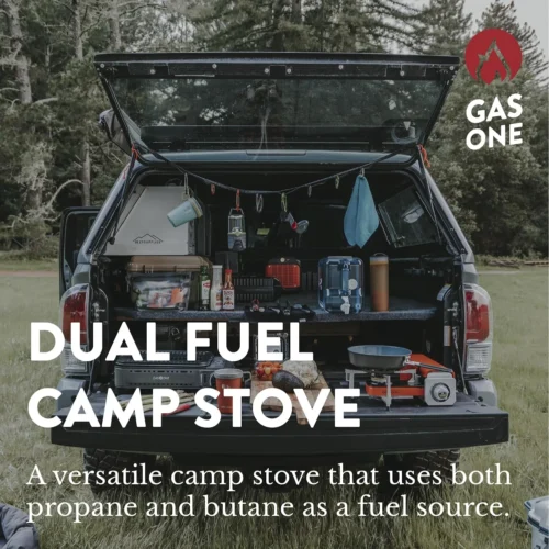 Alternative view of 15, 000 BTU Propane or Butane Stove Dual Fuel Stove Portable Camping Stove