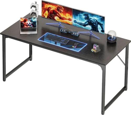 47 X 24 Inch Computer Desk with Deeper Desktop, Gaming Office Writing Work Desk for Home Office