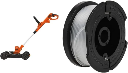 Alternative view of Nook Electric Lawn Mower, Weed Eater and Edger 3-in-1 Combo, Corded 12-Inch 6.5 Amp Electric Weed Wacker and Compact Push Mower (BESTA512CM)