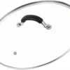 12 Inch Pan Lid - Glass Lid with Stainless Steel Handle for Frying Pan and Pots (12 Lid)