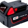 5.0Ah Replacement Battery for Milwaukee 18V Battery Compatible with Milwaukee M18 Battery 48-11-1850 48-11-1852 48-11-1820 48-11-1828 48-11-1830