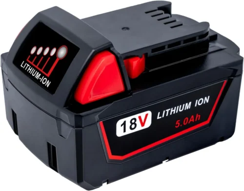 5.0Ah Replacement Battery for Milwaukee 18V Battery Compatible with Milwaukee M18 Battery 48-11-1850 48-11-1852 48-11-1820 48-11-1828 48-11-1830
