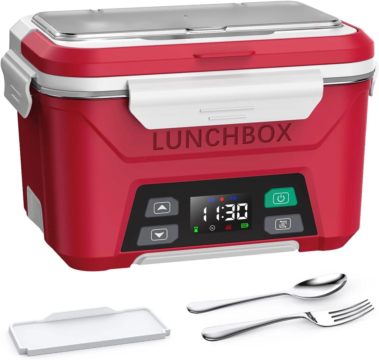 OAK Cordless Electric Lunch Box, Heated Lunch Box for Men with Timer - Image 4