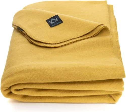 Alternative view of Arcturus Military Wool Blanket - Warm, Thick, Washable - Great for Outdoors, Camping, Stadium Blanket, Picnics, Travel - Car & Bushcraft Survival Kits