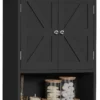 Medicine Cabinet with Adjustable Shelves and Towel Rack, Wall Mounted Bathroom Cabinet Over the Toilet Storage for Bathroom, Living Room, White