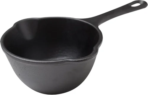 Victoria Cast Iron Saucepan, Cast Iron Melting Pot, Made in Colombia, 2QT