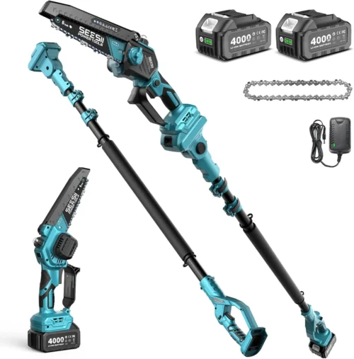 6 Inch Mini Electric Chainsaw Cordless Battery Powered