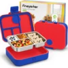 Fineyorker Kids Stainless Steel Bento Lunch Box, 4 Compartments