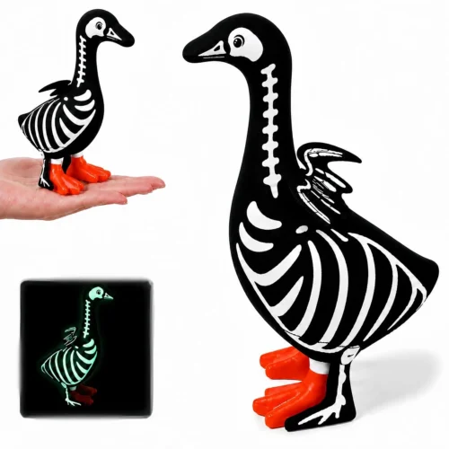 Halloween Porch Goose Costume for 23 Cement Statue
