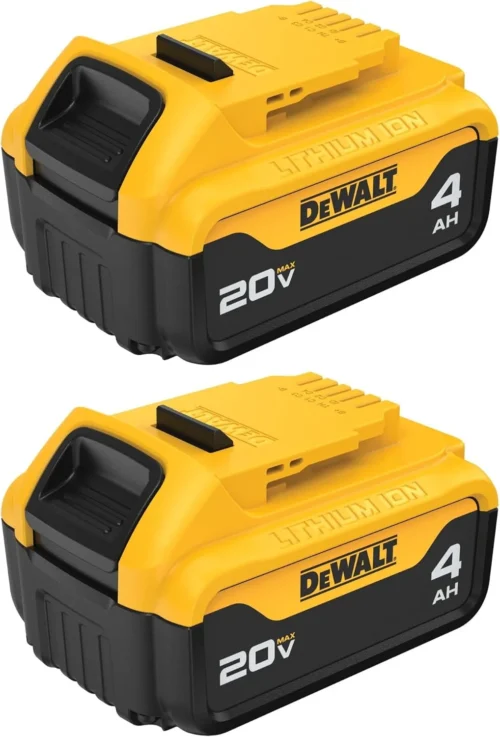 20V MAX* XR Battery, 4.0-Ah, 2-Pack (DCB204-2), Black